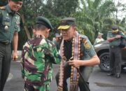 Danrem 043/Gatam Kunjungi Kodim 0427/WK, Sampaikan Kepada Prajurit Untuk Hidup Hemat