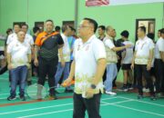 Pererat Emosional dan Komunikasi, Kapolda Cup Badminton Presisi Polda Lampung 2024 Resmi Digelar