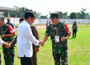 Danrem 043/Gatam Bersama Pangdam II/Sriwijaya Amankan Serangkaian Kunjungan Kerja Presiden Joko Widodo Di Lampung Selatan