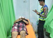 Polres Jeneponto Mendatangi dan Melakukan Olah TKP Penemuan Mayat Di Jalan Poros Jeneponto – Makassar