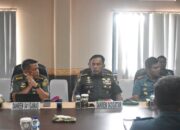 Kasrem 043/Gatam Hadiri Taklimat Awal Audit Ketaatan Dan Kinerja Itjen TNI Periode III TA. 2024