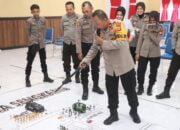 Polres Wajo Laksanakn Latihan Pra Operasi Mantap Praja Tahun 2024-2025