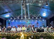 Bacagub Mirza dan Bacabup Ela Kompak di Acara Lampung Timur Bersholawat