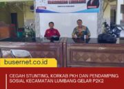 Cegah Stunting, Korkab PKH dan Pendamping Sosial Kecamatan Lumbang Gelar P2K2