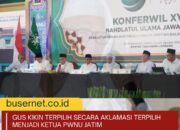 Gus Kikin Terpilih Secara Aklamasi Menjadi Ketua PWNU Jatim