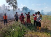 Dua Unit Water Bombing Personil Gabungan Polres Ogan Ilir