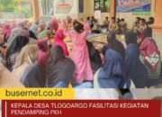 Kepala Desa Tlogoargo Fasilitasi Kegiatan Pendamping PKH