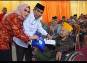 Jelang HUT RI, Pemkab OKI Gelar Aksi Peduli Veteran, Yatim dan Lansia