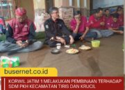 Tingkatkan Sinergitas,Korwil PKH Jatim 1 Lakukan Pembinaan Terhadap SDM PKH