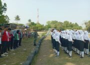 Danramil 2304/Anyar Berikan Semangat dan Motivasi Kepada Anggota Paskibra