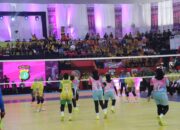 Bhayangkari Cup 2024 Zona 3 Resmi Dibuka di GOR Way Handak Lampung Selatan.