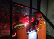 Kebakaran Hanguskan Kantor Kemenag Kota Bandar Lampung