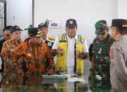 Danrem 043/Gatam Bersama Pj. Gubernur Lampung, Cek Perkembangan Pembangunan Bendungan Margatiga Lampung Timur