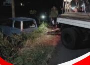 Diduga Mengantuk, Jeep Tabrak Pemotor, Dua Orang Meninggal Dunia