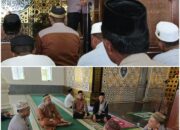 Sholat Jumat Berjemaah, Kapolsek Belawa Sampaikan Himbauan Kamtibmas