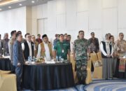 Kasrem 043/Gatam Hadiri Peresmian Dan Pengukuhan Pengurus Majelis Pimpinan Wilayah MEBI Provinsi Lampung