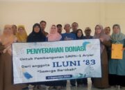 Penyerahan Donasi Bahan Bangunan dari {ILUNI} Ikatan Alumni 1983 Untuk Pembangunan SMPN 1 Anyer