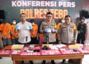 Polres Tebo Berhasil Ungkap 16 Kasus Narkoba