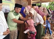 Dihadiri Calon Bupati Agus-Nazar, Keluarga Besar H.Sutriman Santunani Ratusan Anak-Anak Yatim-Piatu