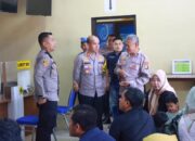 Kapolres Lampung Timur AKBP Benny Prasetya Cek Pelayanan Satu Atap Polres Lampung Timur