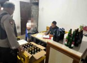 Penertiban Peredaran Miras di Lampung Selatan:  Ungkap  Penjualan Minuman Beralkohol Ilegal