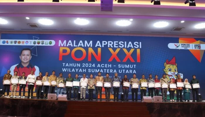 Volunteer PON XXI Aceh-Sumut Pecahkan Rekor MURI, Pj Bupati Langkat Apresiasi Peran Relawan Langkat