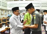 Danrem 043/Gatam Bersama Forkopimda Provinsi Lampung Hadiri Peringatan Maulid Nabi Muhammad SAW 1446 H / 2024 M