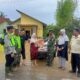 Koramil 03/Seruway Salurkan Bantuan Dari anggota DPRK Aceh Tamiang Kepada Desa Yang Terdampak Banjir Di Wilayah Kecamatan Seruway 