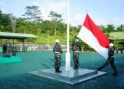 Kodim 0117/Aceh Tamiang Gelar Upacara Bendera Hari Senin