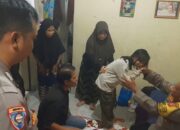 Kapolsek Cibungbulang Bersama Anggota Polsek Berikan Trauma Healing Kepada Keluarga Korban Perampokan Cimayang Bogor