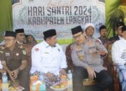 Hadiri Upacara Hari Santri Nasional, Ini Pesan Kaplres Langkat