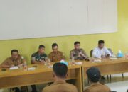 Rapat Rutin Kecamatan, Kapolsek Karang Baru Himbau Harkamtibmas