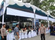 Polres Langkat Gelar Pengamanan Kampanye Pertemuan Terbatas dan Dialog Calon Gubernur Sumut