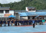 Peringati Hari Sumpah Pemuda ke-96, Lapas Padangsidimpuan Gelar Upacara Bendera