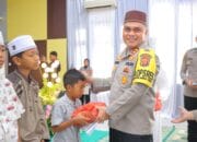 Gelar Maulid Nabi Muhammad S.a.w 1446 H, Polres Aceh Tamiang Santuni Anak anak Yatim Piatu