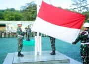 Kasdim 0117/Aceh Tamiang Pimpin Upacara Bendera Mingguan